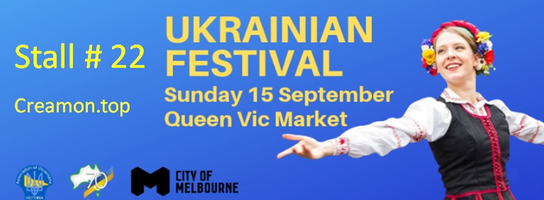 come at see us at Queen VIC Market on 15th of Sep 2019
